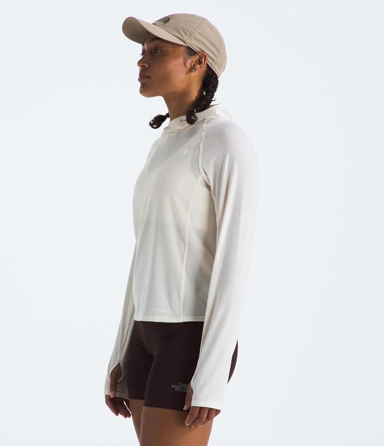 imageTHE NORTH FACE Womens Adventure Sun Hoodie Standard and Plus SizeWhite Dune
