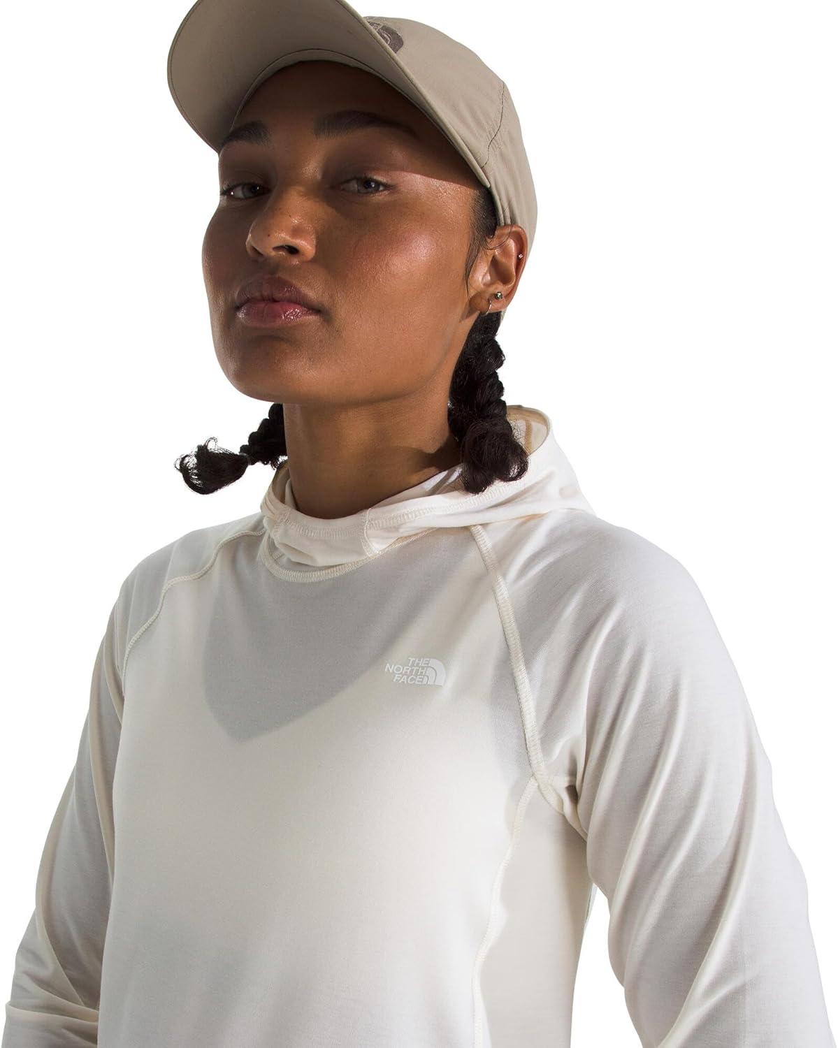 imageTHE NORTH FACE Womens Adventure Sun Hoodie Standard and Plus SizeWhite Dune