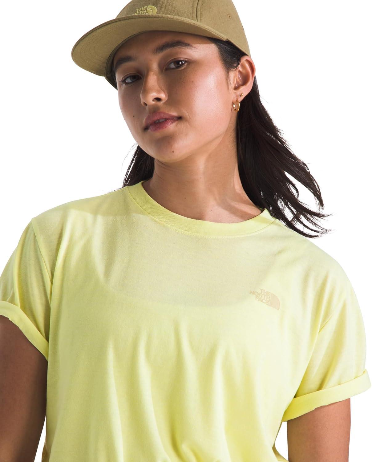 imageThe North Face Short Sleeve TriBlend TeeLemon Mist White Heather