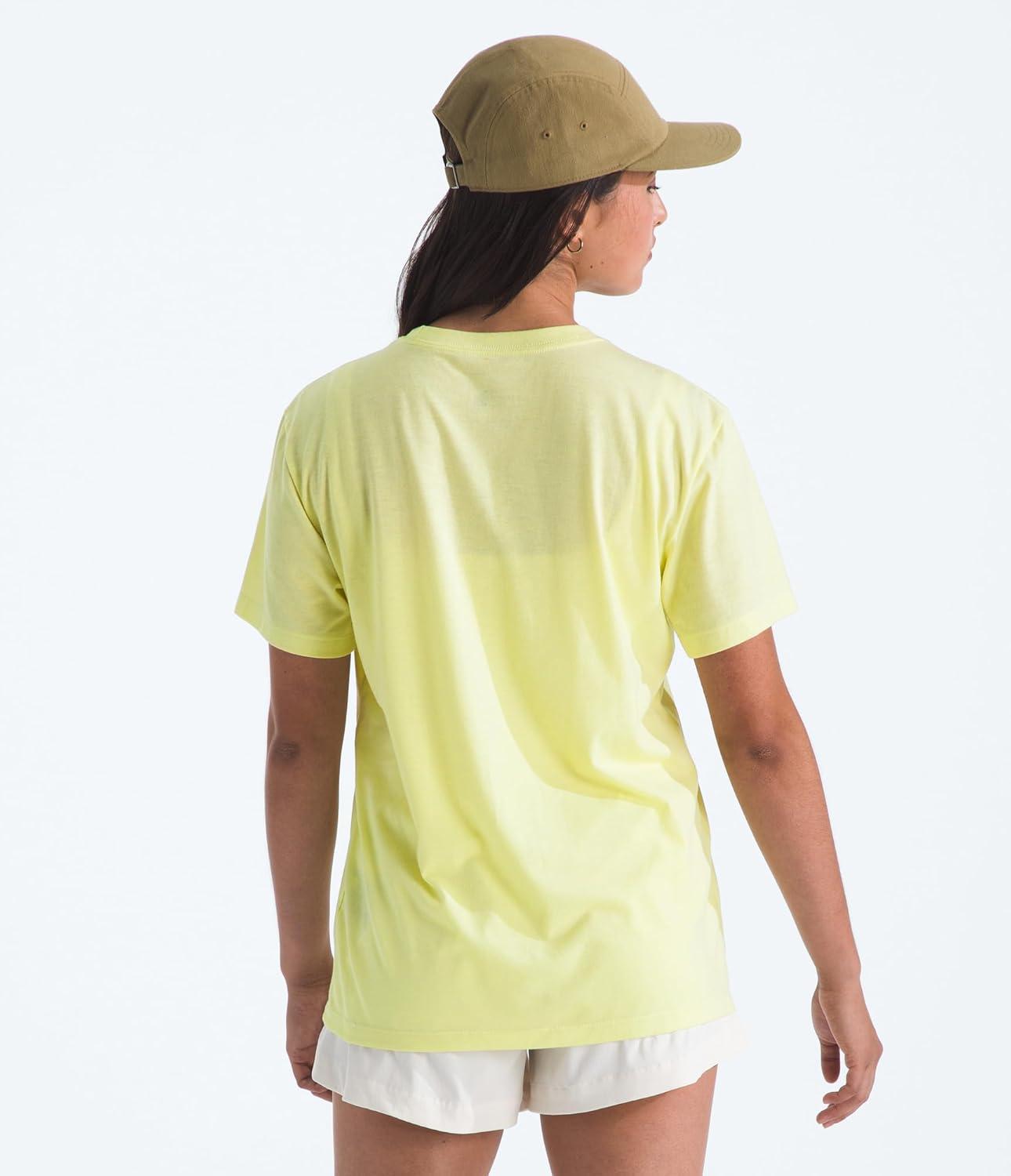 imageThe North Face Short Sleeve TriBlend TeeLemon Mist White Heather