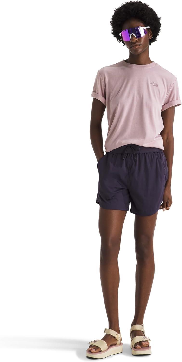 imageThe North Face Short Sleeve TriBlend TeeMetal Pink White Heather