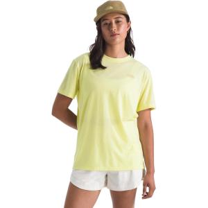 The North Face Short Sleeve Tri-Blend Tee(Lemon Mist White Heather)