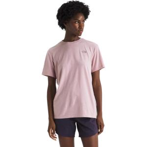 The North Face Short Sleeve Tri-Blend Tee(Metal Pink White Heather)