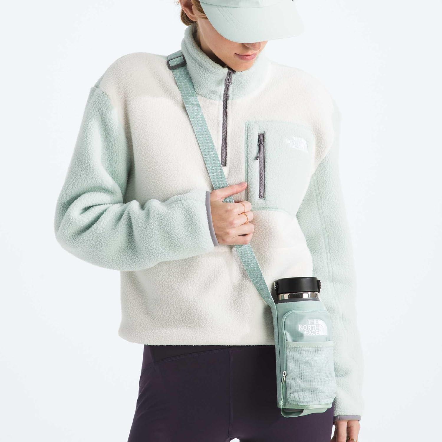 imageTHE NORTH FACE Borealis Water Bottle Holder Adjustable Strap WaterRepellent Finish External Pocket with Key HookOpal Frost