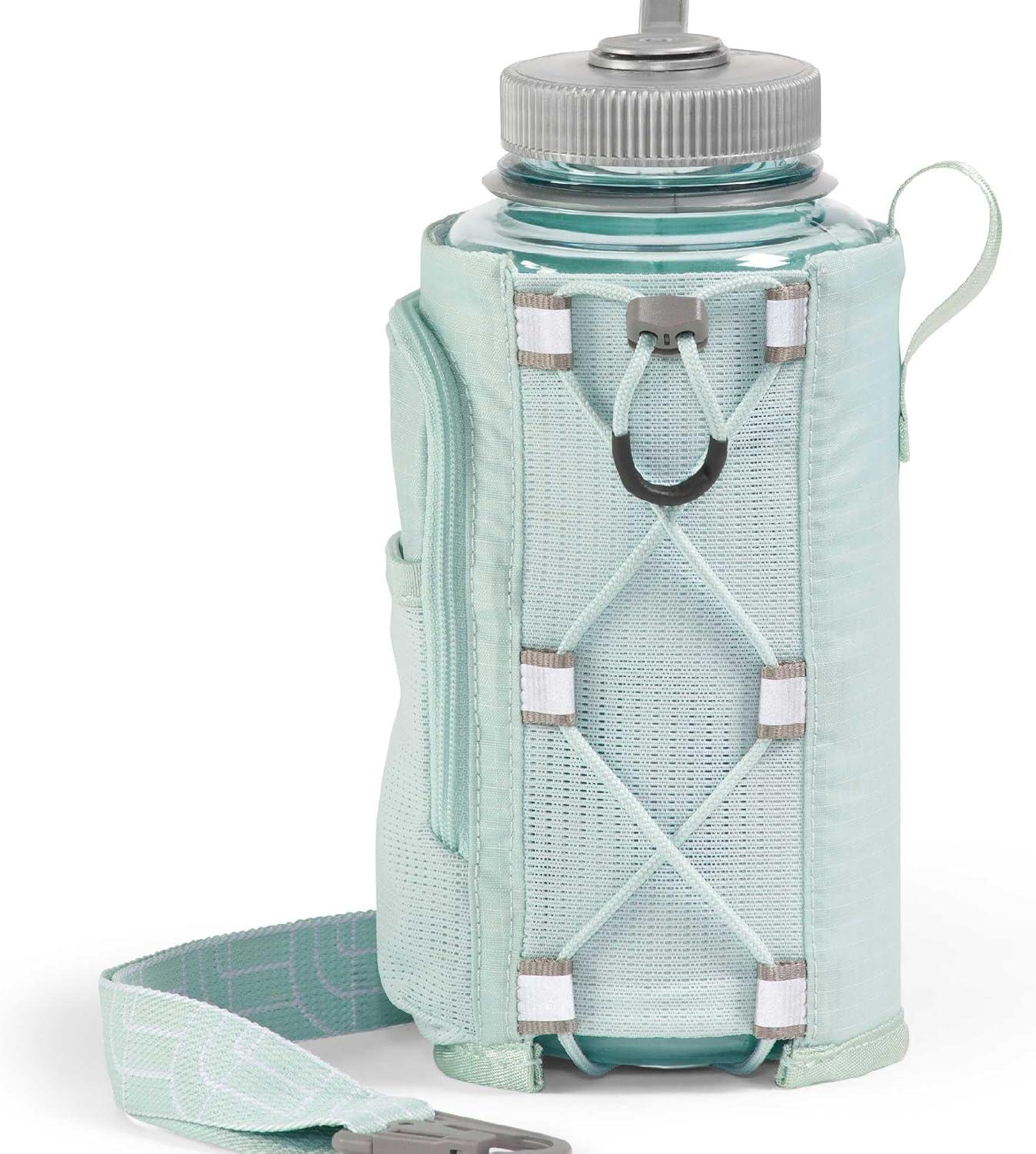 imageTHE NORTH FACE Borealis Water Bottle Holder Adjustable Strap WaterRepellent Finish External Pocket with Key HookOpal Frost