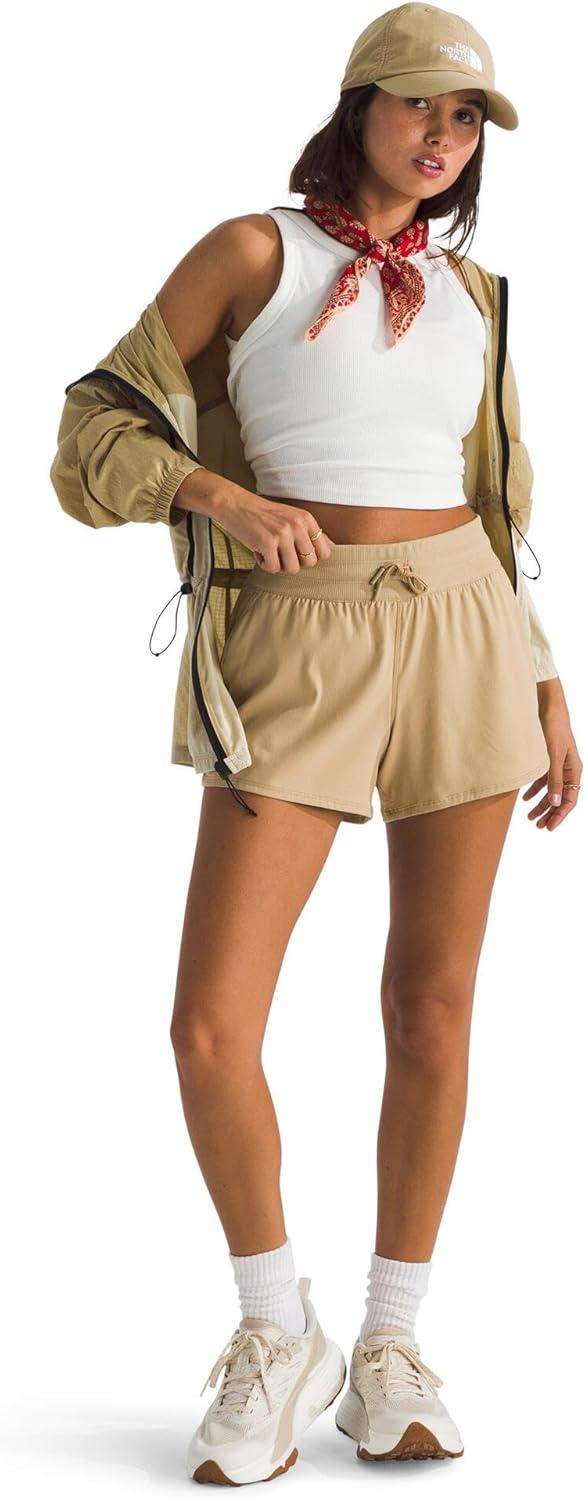imageTHE NORTH FACE Womens Aphrodite Short Standard and Plus SizeKhaki Stone