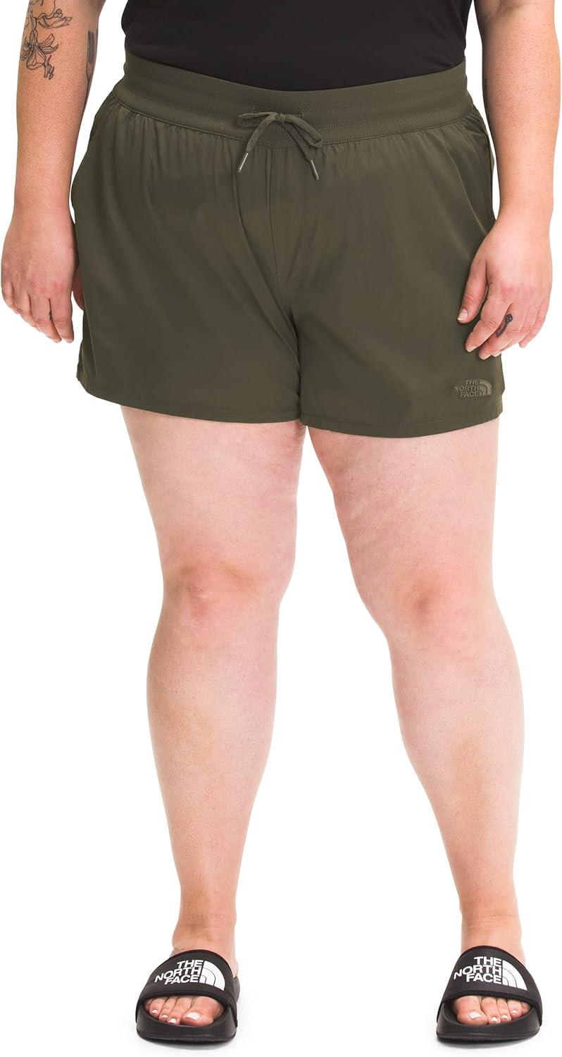 imageTHE NORTH FACE Womens Aphrodite Short Standard and Plus SizeNew Taupe Green
