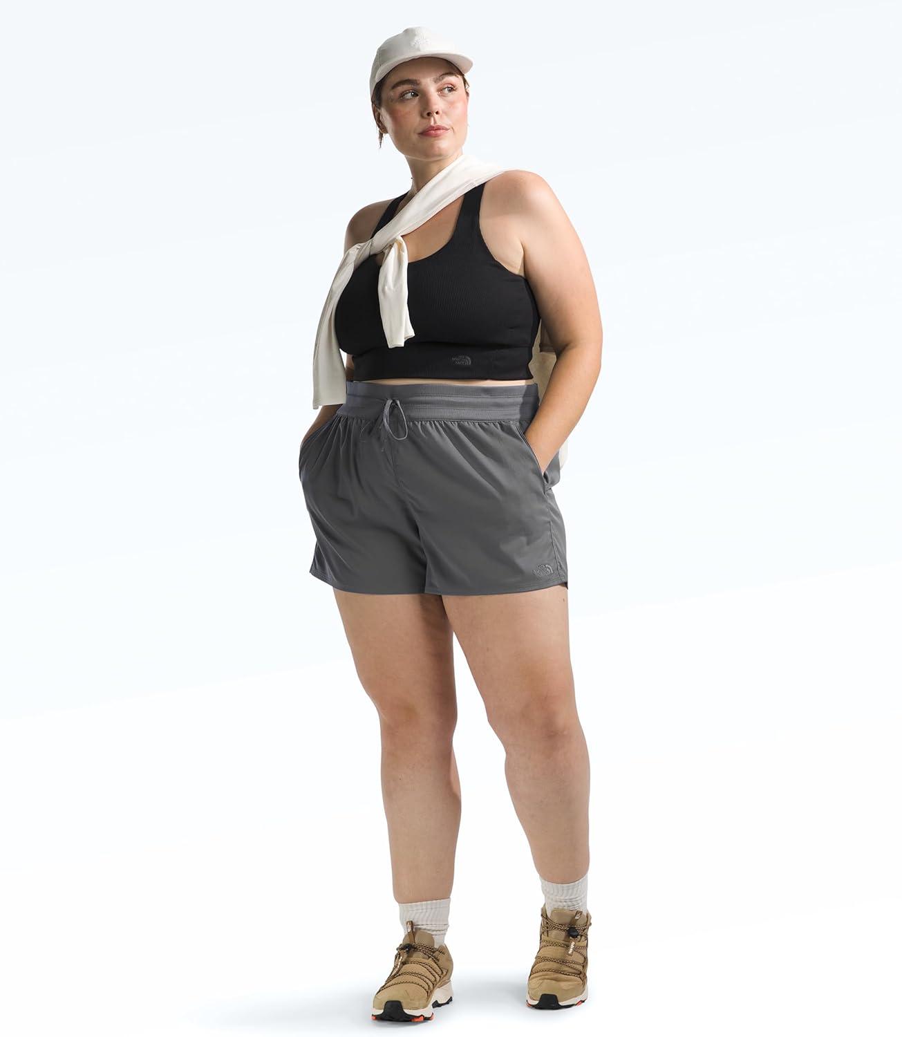 imageTHE NORTH FACE Womens Aphrodite Short Standard and Plus SizeSmoked Pearl