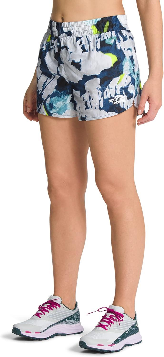 imageTHE NORTH FACE Womens Aphrodite Short Standard and Plus SizeSummit Navy Abstract Floral Print