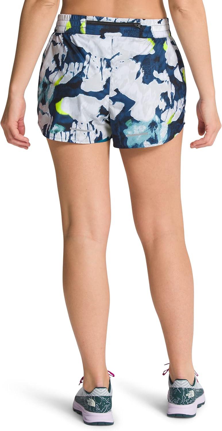 imageTHE NORTH FACE Womens Aphrodite Short Standard and Plus SizeSummit Navy Abstract Floral Print