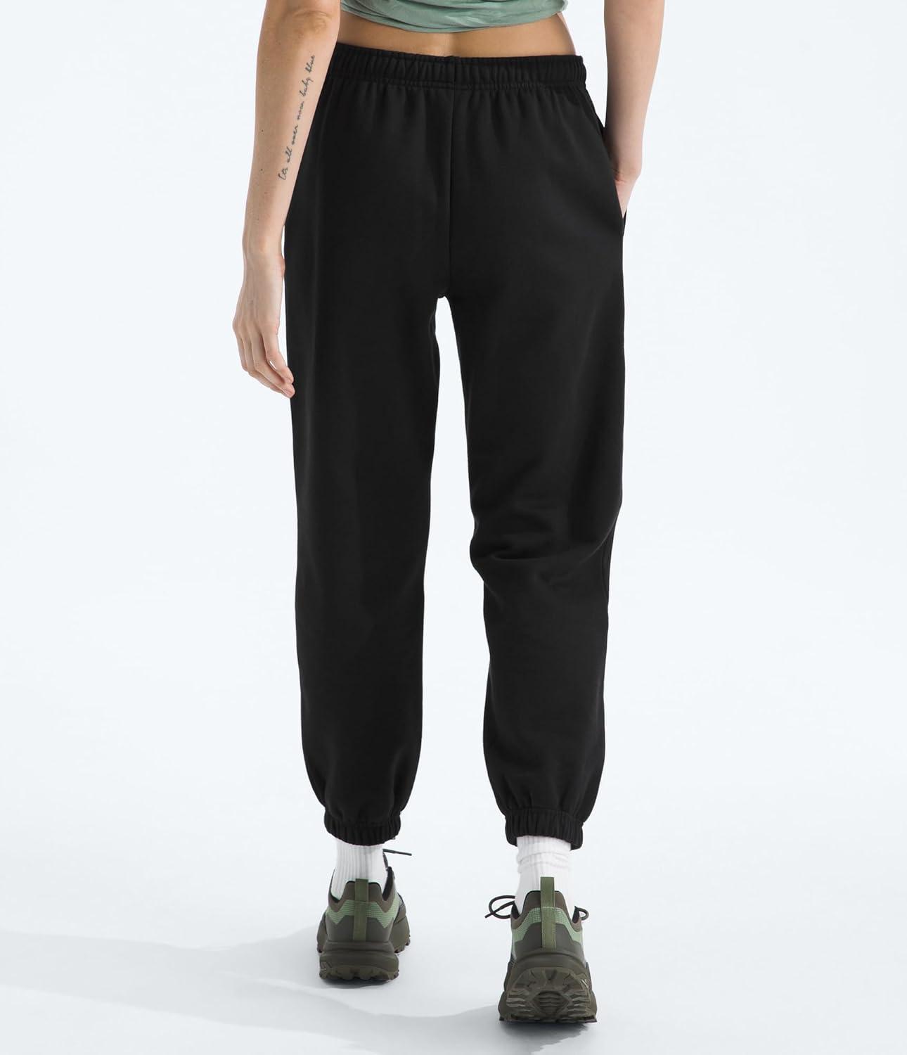 imageTHE NORTH FACE Womens Evolution Simple Dome Pant Elastic Cuffs amp Waistband With Adjustable Drawcord Hand PocketsTnf Black