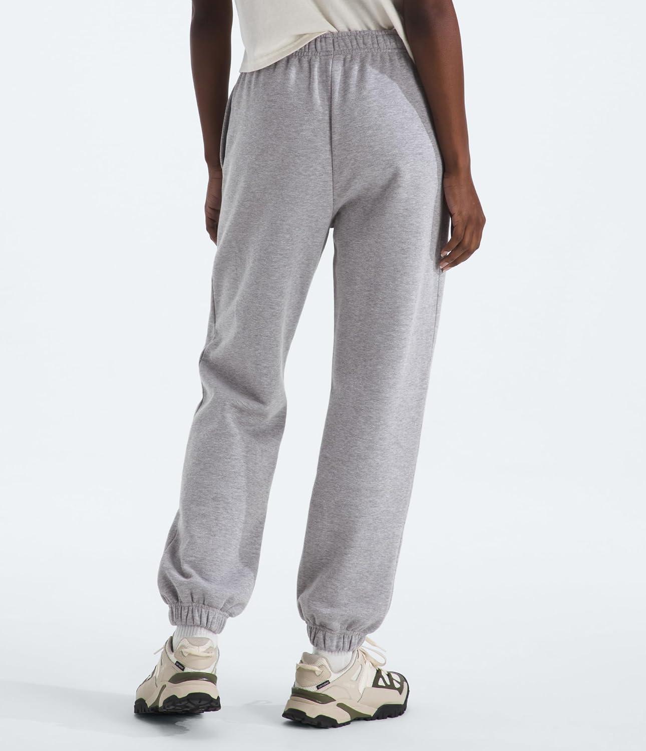 imageTHE NORTH FACE Womens Evolution Simple Dome Pant Elastic Cuffs amp Waistband With Adjustable Drawcord Hand PocketsTnf Pale Grey Heather