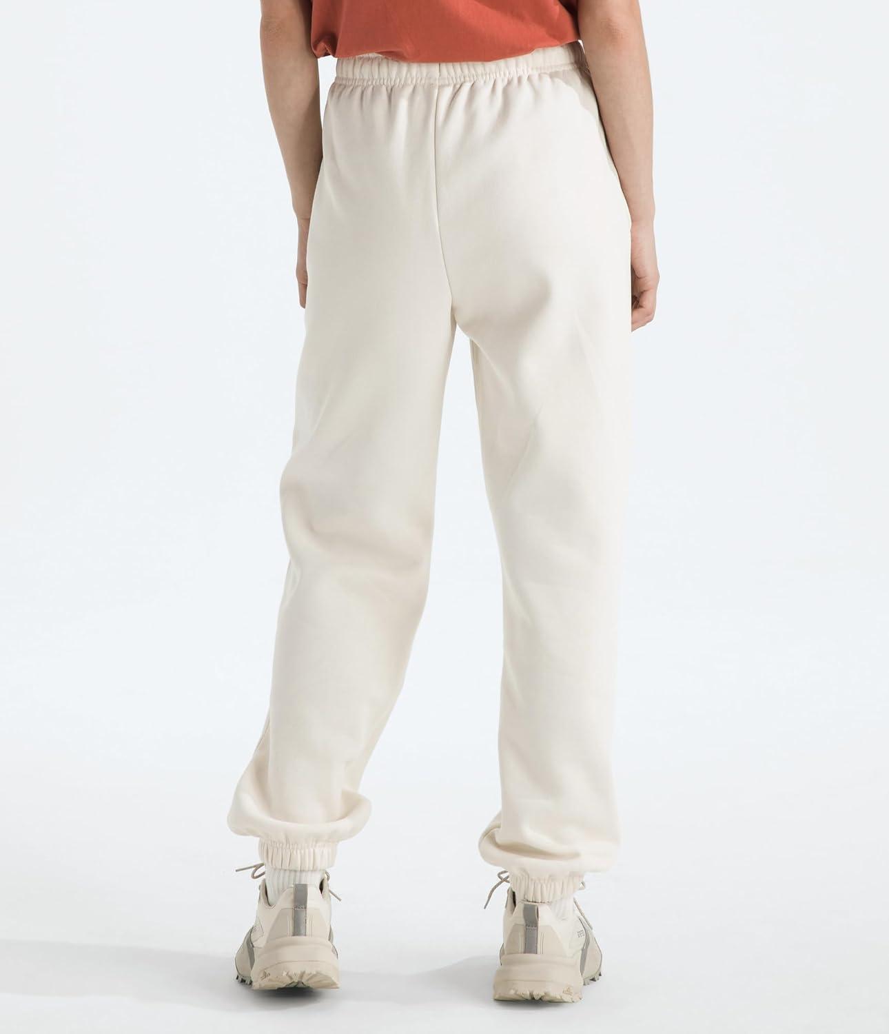 imageTHE NORTH FACE Womens Evolution Simple Dome Pant Elastic Cuffs amp Waistband With Adjustable Drawcord Hand PocketsWhite Dune