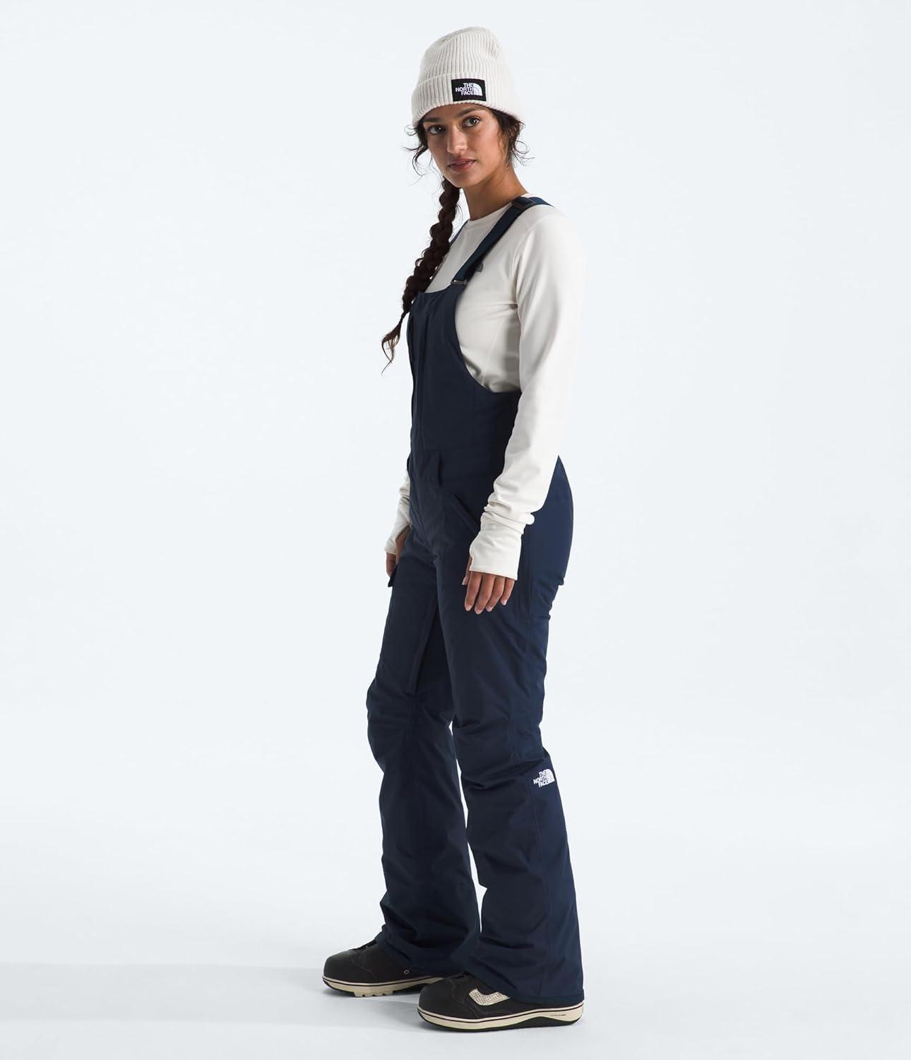 imageTHE NORTH FACE Womens Freedom Insulated Bib Standard amp Plus Size Waterproof Ski amp Snowboard Overalls Mesh VentingSummit Navy