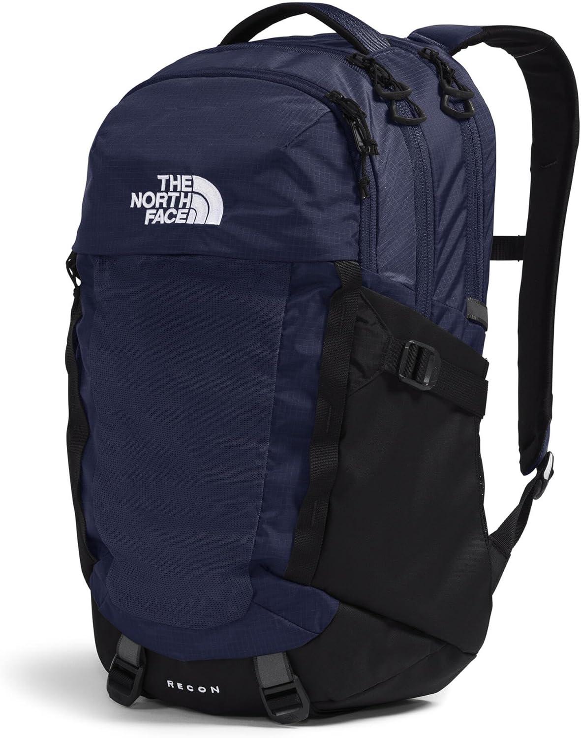 imageThe North Face Recon Everyday Laptop Backpack Daypack Water Repellent Laptop Sleeve 2 Water Bottle Pockets Asphalt Grey Light HeatherTNF BlackNPF One SizeTnf NavyTnf Blacknpf
