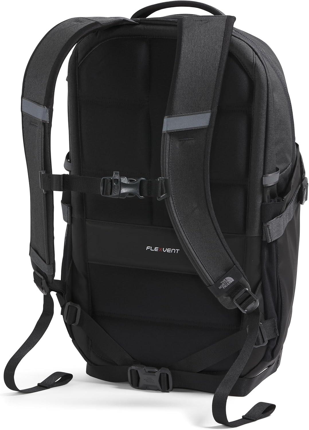 imageThe North Face Recon Everyday Laptop Backpack Daypack Water Repellent Laptop Sleeve 2 Water Bottle Pockets Asphalt Grey Light HeatherTNF BlackNPF One SizeAsphalt Grey Light HeatherTnf Blacknpf