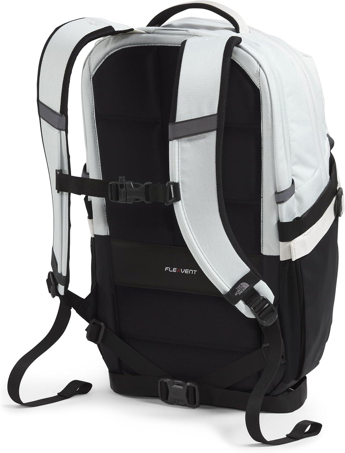 imageThe North Face Recon Everyday Laptop Backpack Daypack Water Repellent Laptop Sleeve 2 Water Bottle Pockets Asphalt Grey Light HeatherTNF BlackNPF One SizeTin Grey Dark HeatherAsphalt GreyTnf Blacknpf