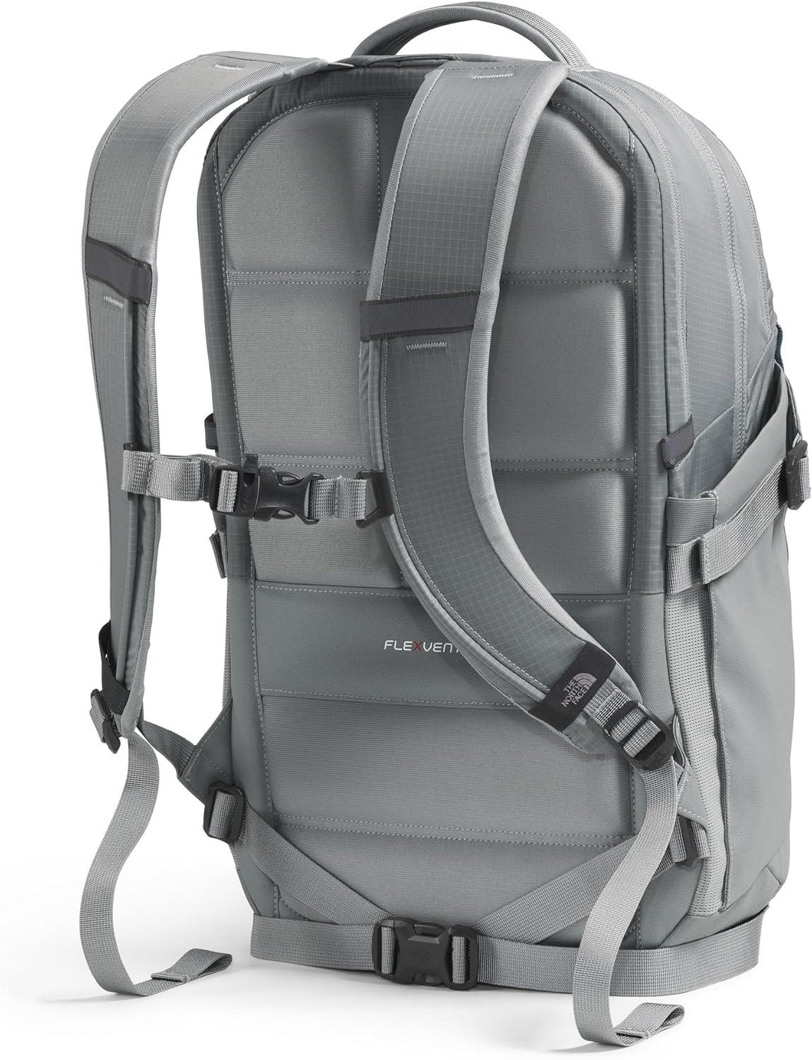 imageThe North Face Recon Everyday Laptop Backpack Daypack Water Repellent Laptop Sleeve 2 Water Bottle Pockets Asphalt Grey Light HeatherTNF BlackNPF One SizeConcrete