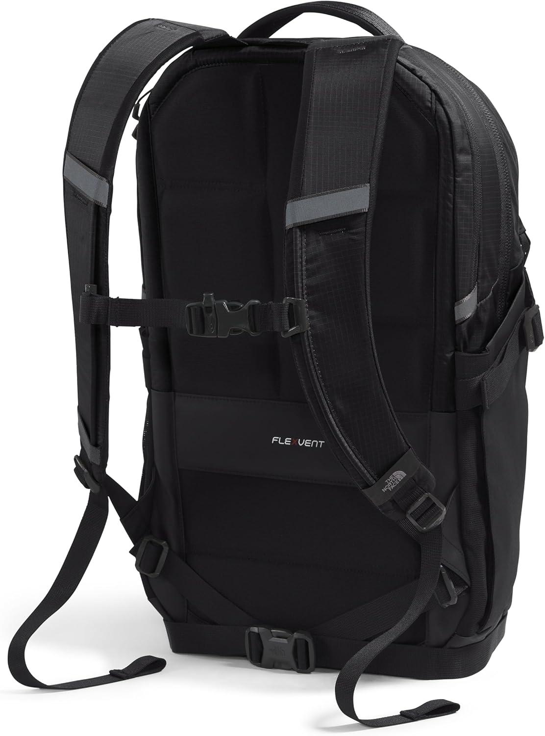 imageThe North Face Recon Everyday Laptop Backpack Daypack Water Repellent Laptop Sleeve 2 Water Bottle Pockets Asphalt Grey Light HeatherTNF BlackNPF One SizeTnf BlackTnf Blacknpf