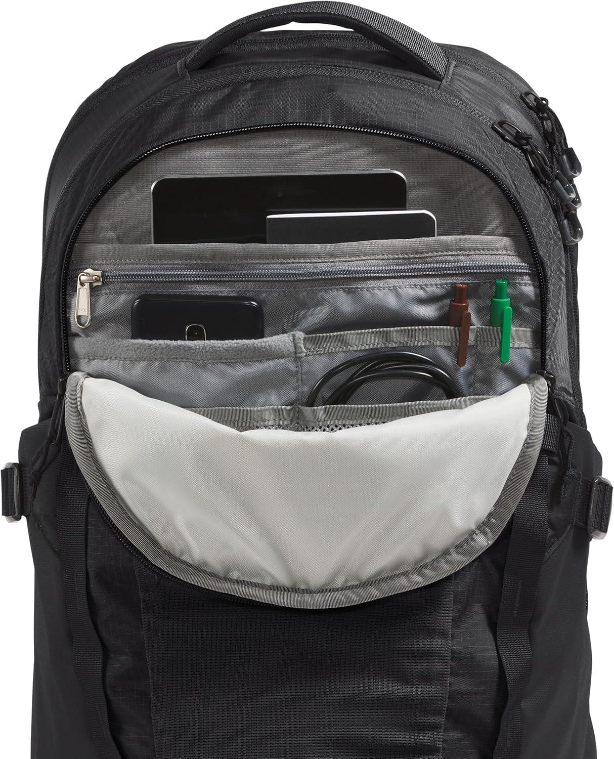 imageThe North Face Recon Everyday Laptop Backpack Daypack Water Repellent Laptop Sleeve 2 Water Bottle Pockets Asphalt Grey Light HeatherTNF BlackNPF One SizeTnf BlackTnf Blacknpf