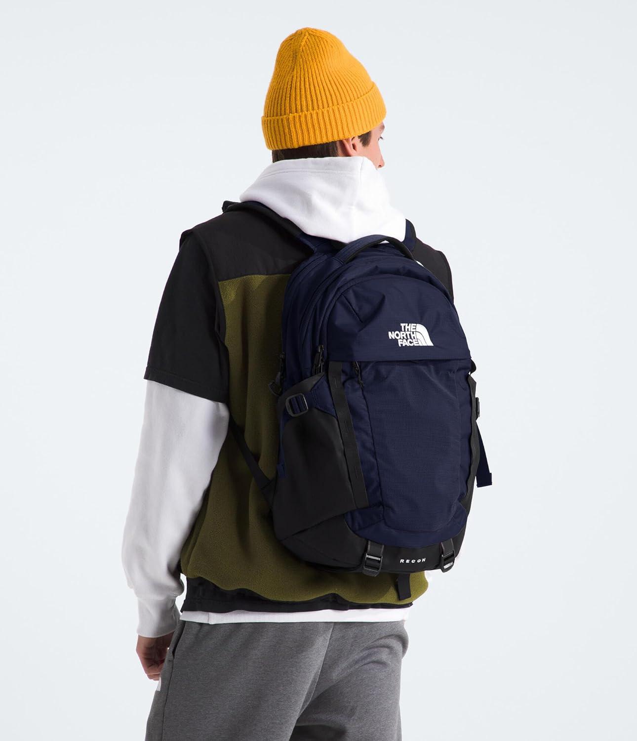 imageThe North Face Recon Everyday Laptop Backpack Daypack Water Repellent Laptop Sleeve 2 Water Bottle Pockets Asphalt Grey Light HeatherTNF BlackNPF One SizeTnf NavyTnf Blacknpf