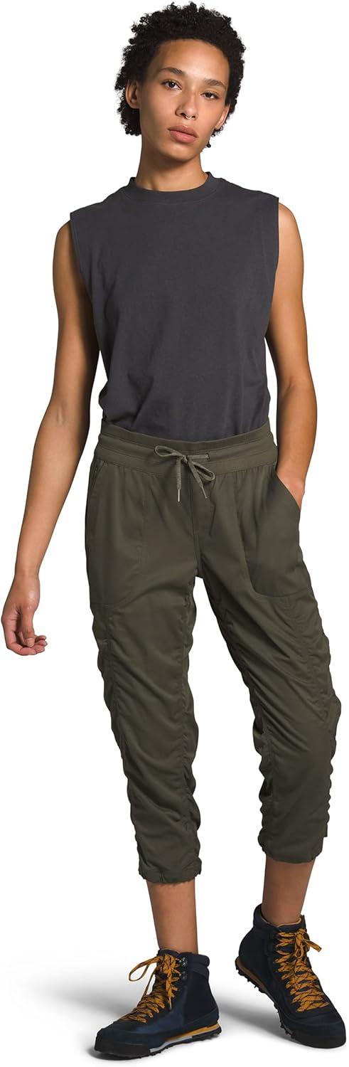 imageThe North Face Womens Aphrodite 20 Moisture Wicking Hiking PantsNew Taupe Green