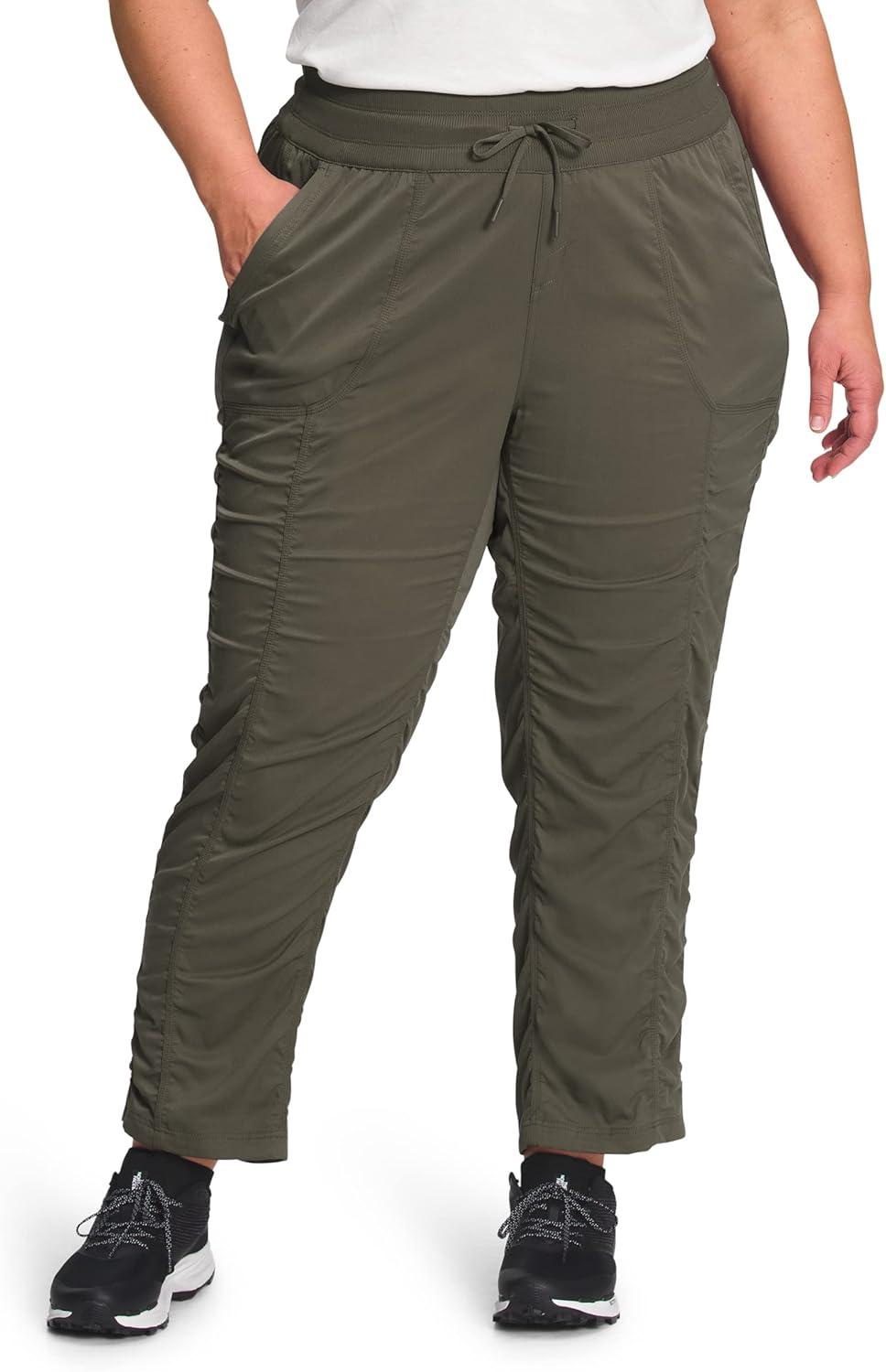 imageThe North Face Womens Aphrodite 20 Moisture Wicking Hiking PantsNew Taupe Green