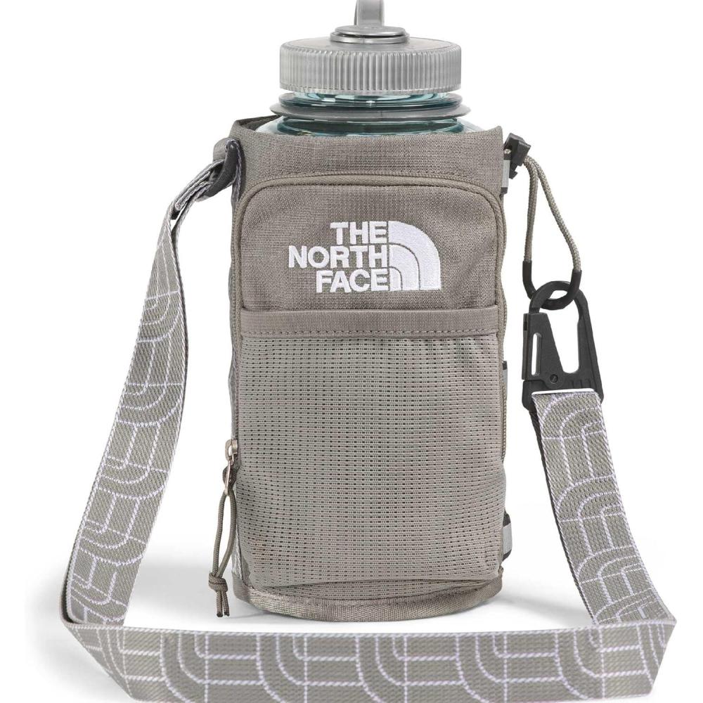 imageTHE NORTH FACE Borealis Water Bottle Holder Adjustable Strap WaterRepellent Finish External Pocket with Key HookStone Slab Light HeatherStone Slab