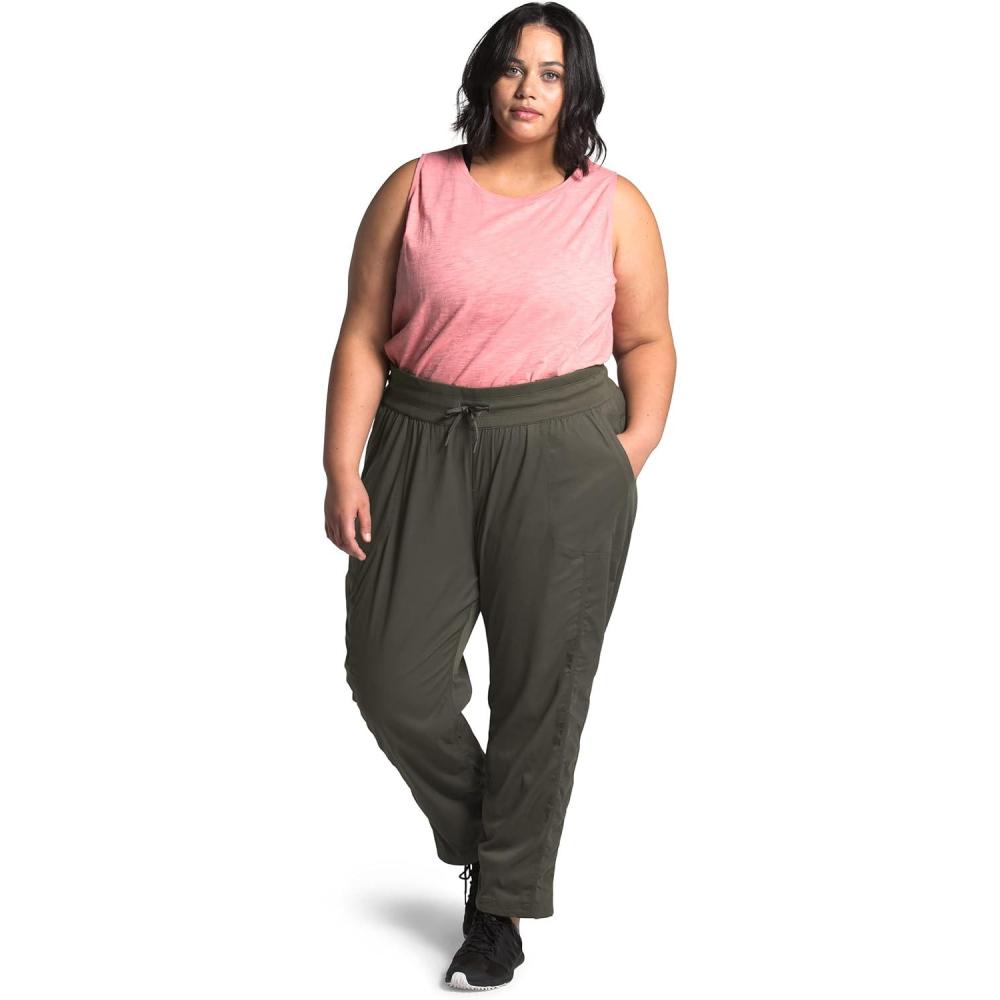 imageThe North Face Womens Aphrodite 20 Moisture Wicking Hiking PantsNew Taupe Green