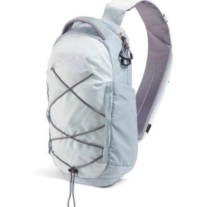 THE NORTH FACE Borealis SIing Bag | Crossbody Adjustable Strap, Water Repellent Finish, Multiple Compartments, Tablet Sleeve(Pearl Stone/Frost Grey/Transcendent Grey)