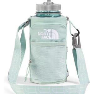 THE NORTH FACE Borealis Water Bottle Holder | Adjustable Strap, Water-Repellent Finish, External Pocket with Key Hook(Opal Frost)