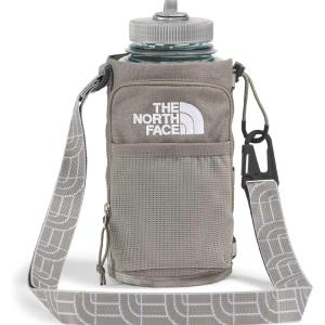 THE NORTH FACE Borealis Water Bottle Holder | Adjustable Strap, Water-Repellent Finish, External Pocket with Key Hook(Stone Slab Light Heather/Stone Slab)
