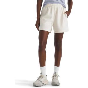 THE NORTH FACE Women’s Evolution Simple Dome Short | Elastic Waistband With Adjustable Drawcord, Pockets, Embroidered Logo(White Dune)