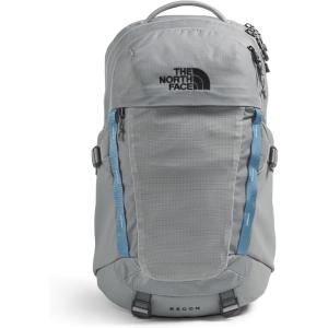 The North Face Recon Everyday Laptop Backpack – Daypack, Water Repellent, Laptop Sleeve, 2 Water Bottle Pockets, Asphalt Grey Light Heather/TNF Black-NPF, One Size(Concrete)