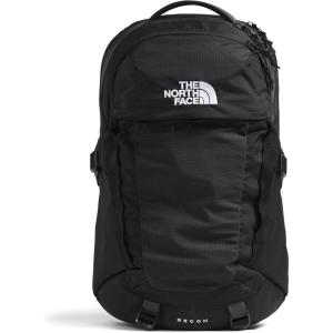 The North Face Recon Everyday Laptop Backpack – Daypack, Water Repellent, Laptop Sleeve, 2 Water Bottle Pockets, Asphalt Grey Light Heather/TNF Black-NPF, One Size(Tnf Black/Tnf Black-npf)