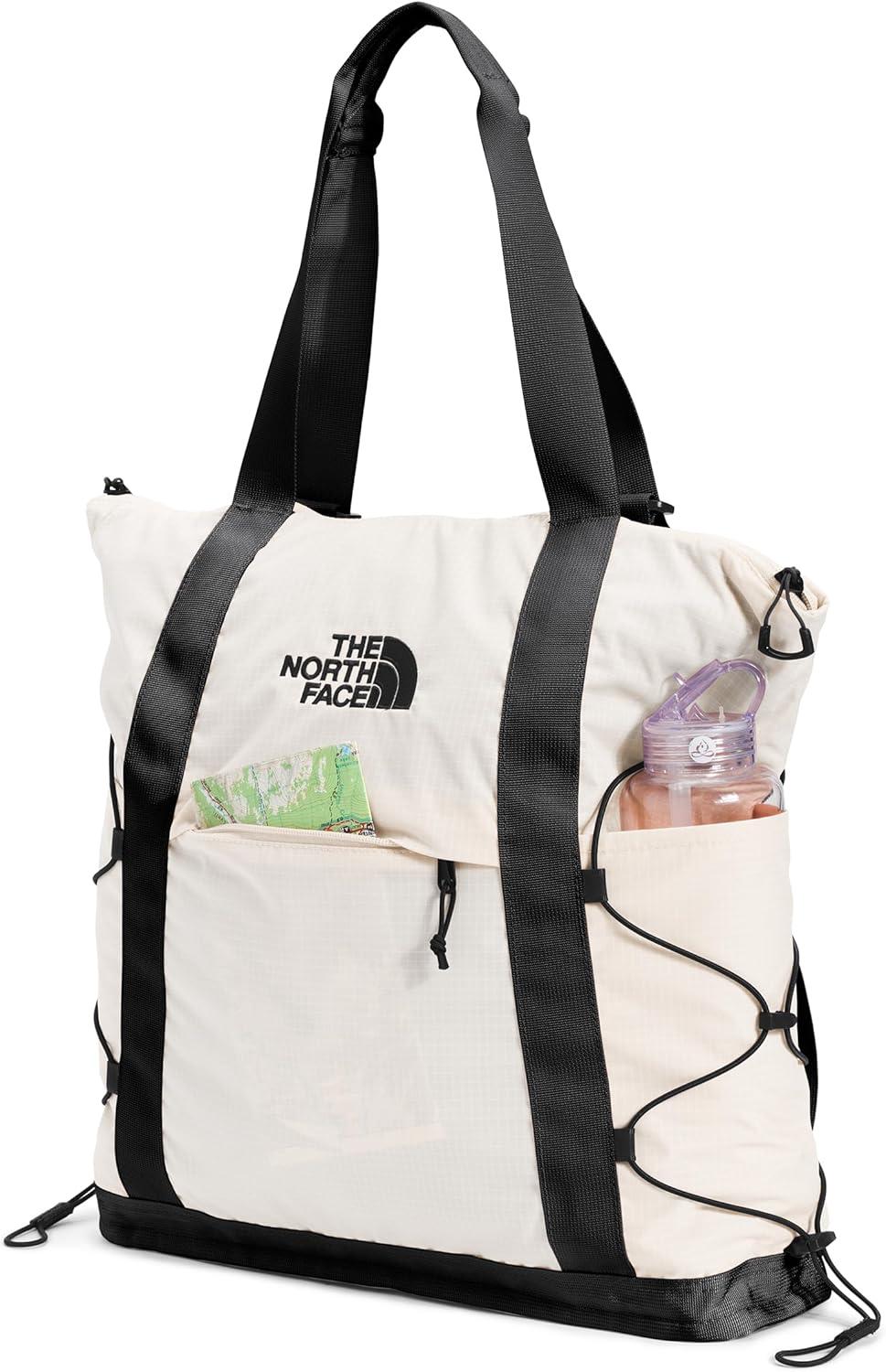 imageTHE NORTH FACE Borealis Tote Bag Over Shoulder amp Backpack Carry Options Water Repellent 16 Laptop SleeveGardenia WhiteTnf Blacknpf