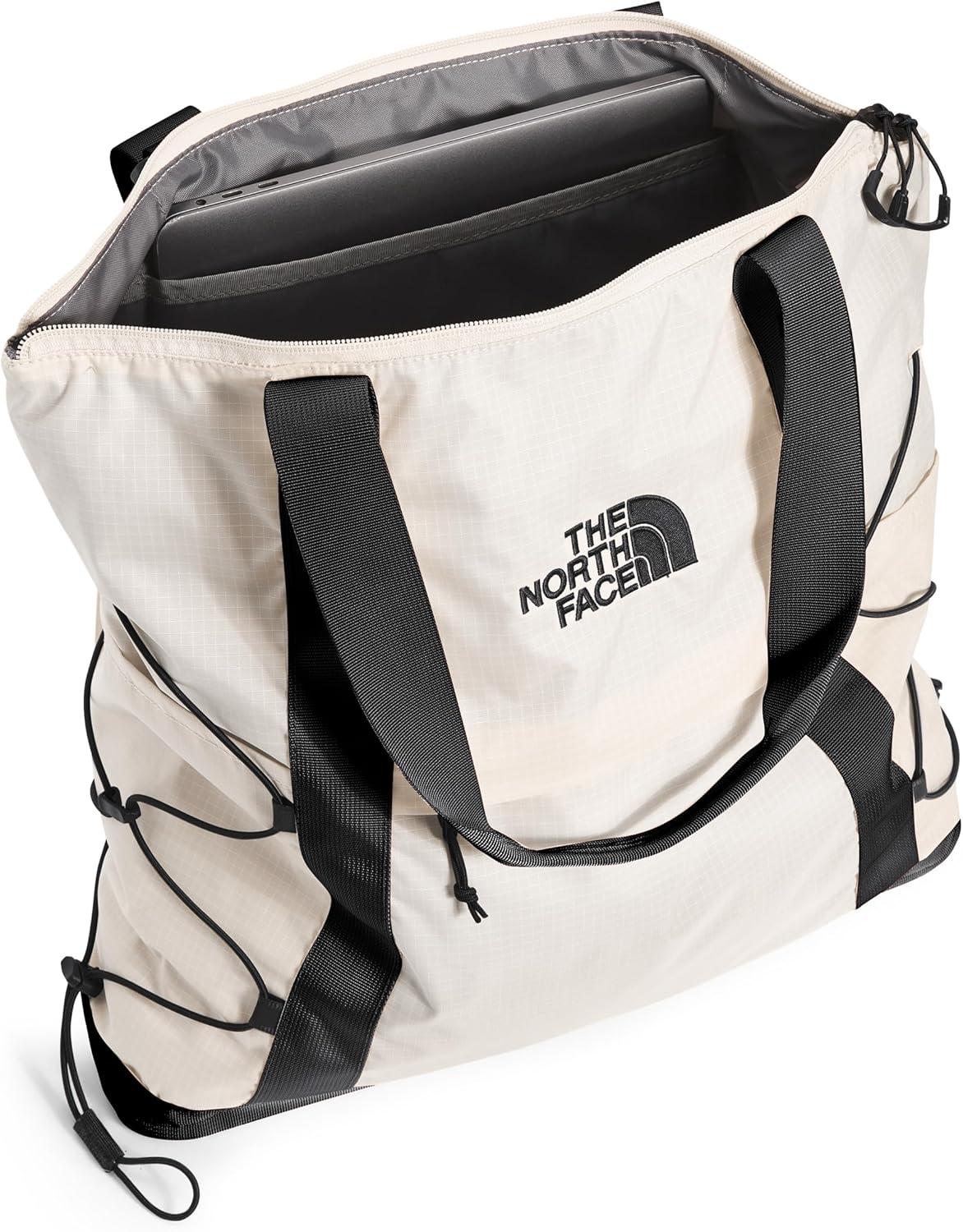 imageTHE NORTH FACE Borealis Tote Bag Over Shoulder amp Backpack Carry Options Water Repellent 16 Laptop SleeveGardenia WhiteTnf Blacknpf