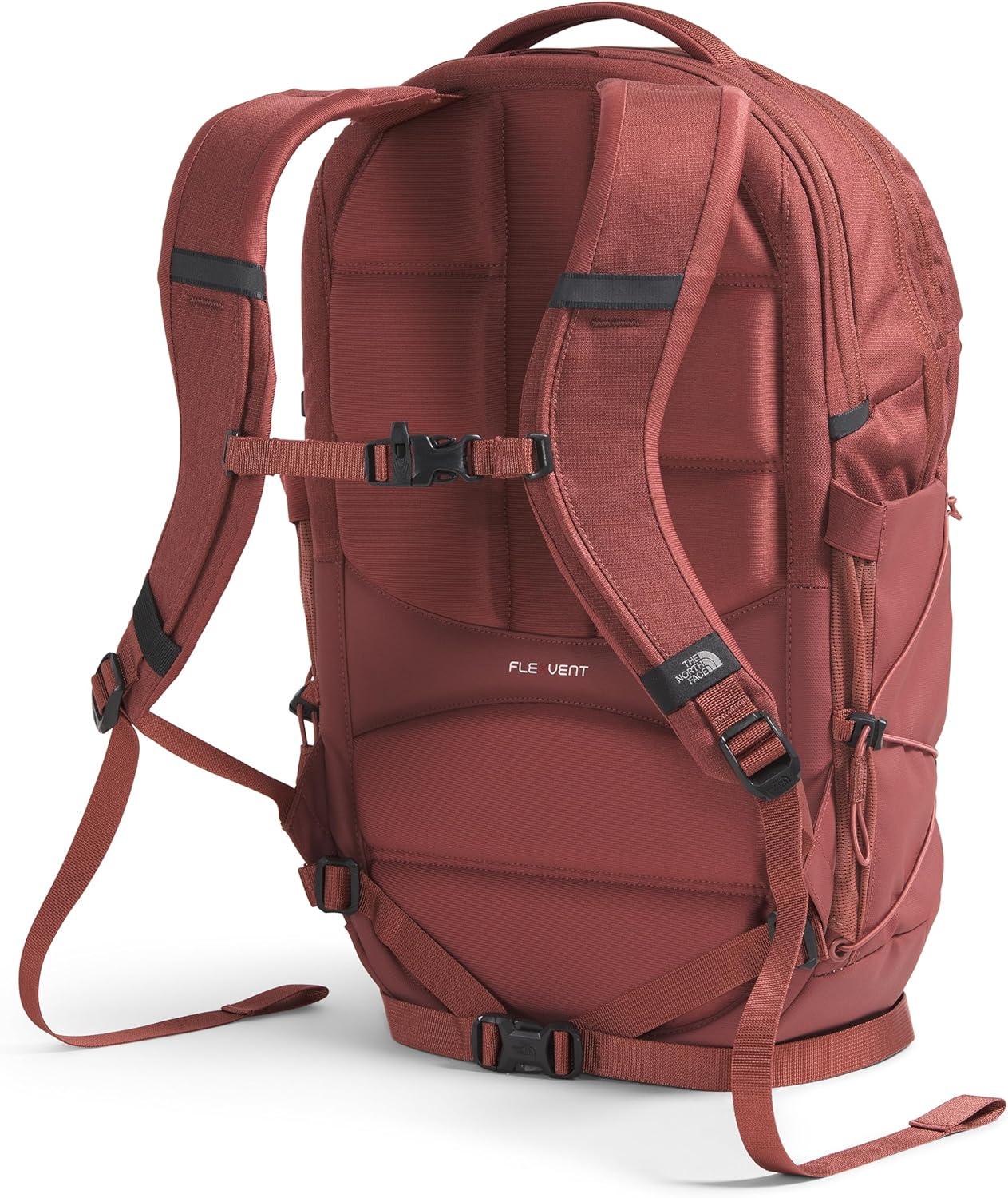 imageThe North Face Womens Borealis Commuter Laptop Backpack Everyday Travel Bag Laptop Sleeve Reflective Details Stone Slab Light HeatherStone Slab One SizeCanyon Dust Dark Heather