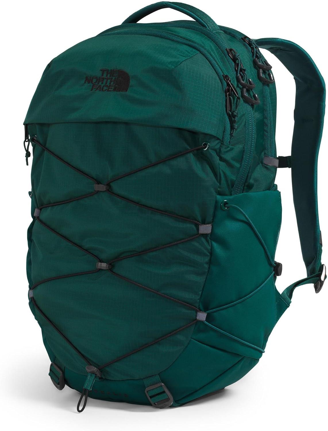 imageThe North Face Womens Borealis Commuter Laptop Backpack Everyday Travel Bag Laptop Sleeve Reflective Details Stone Slab Light HeatherStone Slab One SizeDeep NoriTnf Black