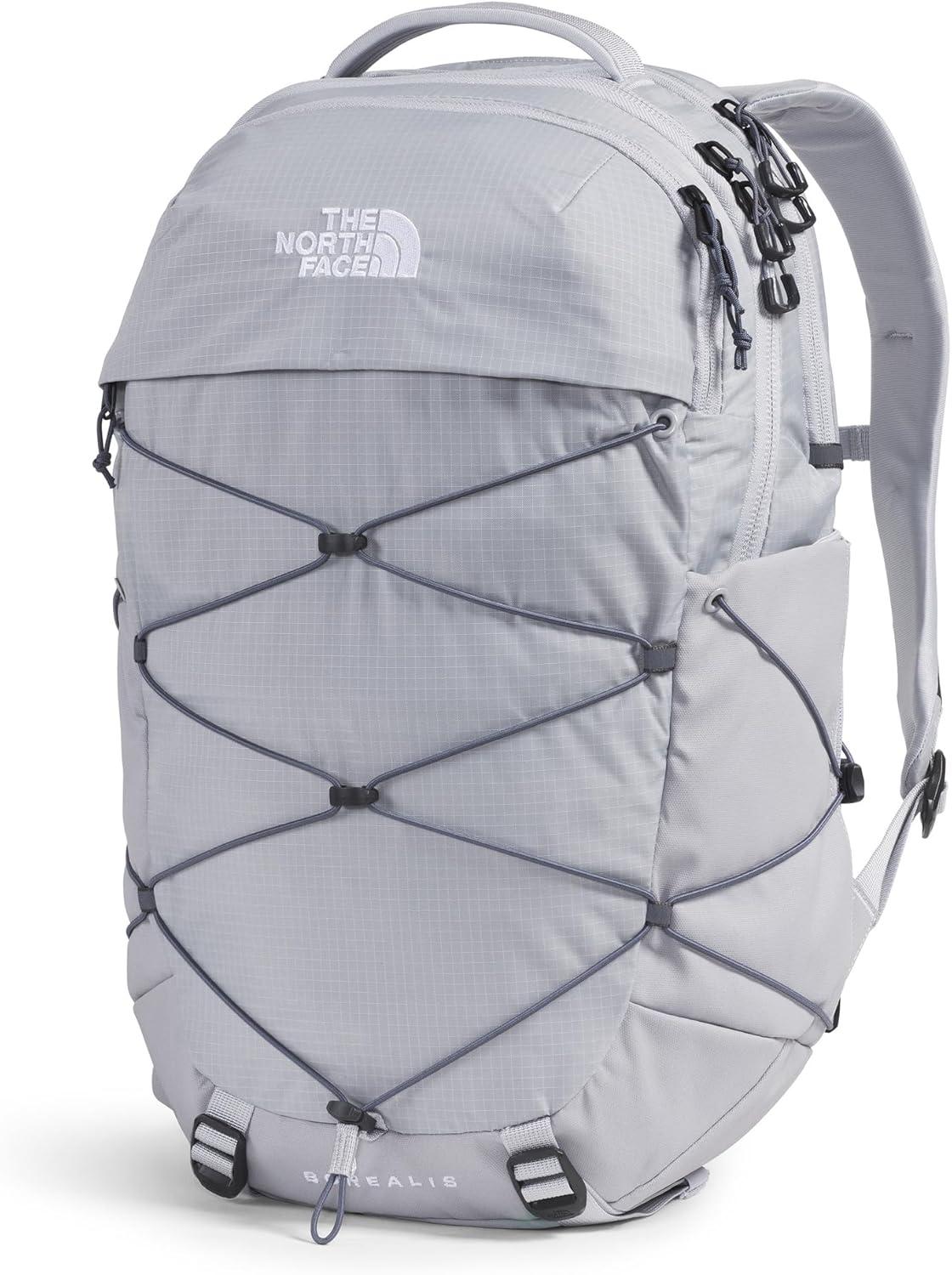 imageThe North Face Womens Borealis Commuter Laptop Backpack Everyday Travel Bag Laptop Sleeve Reflective Details Stone Slab Light HeatherStone Slab One SizeBlue FlaxTwilight Galaxy