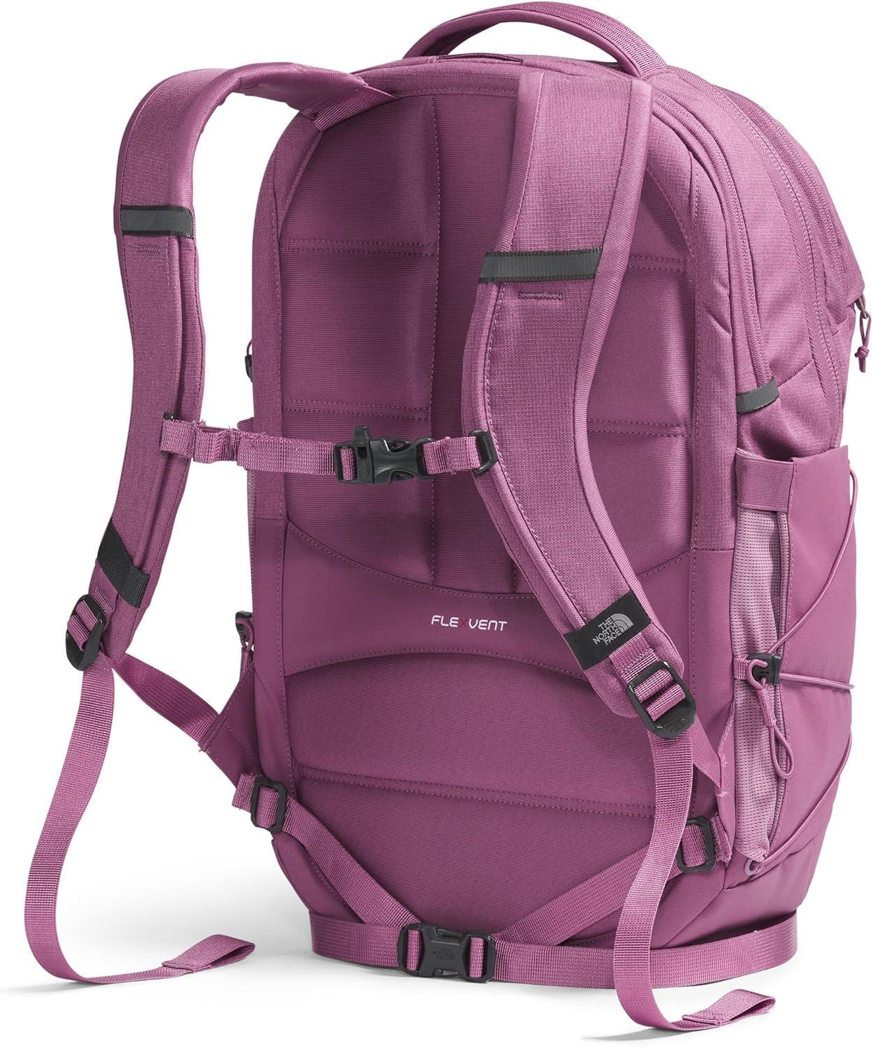 imageThe North Face Womens Borealis Commuter Laptop Backpack Everyday Travel Bag Laptop Sleeve Reflective Details Stone Slab Light HeatherStone Slab One SizeDusk Purple Light HeatherDusk Purple