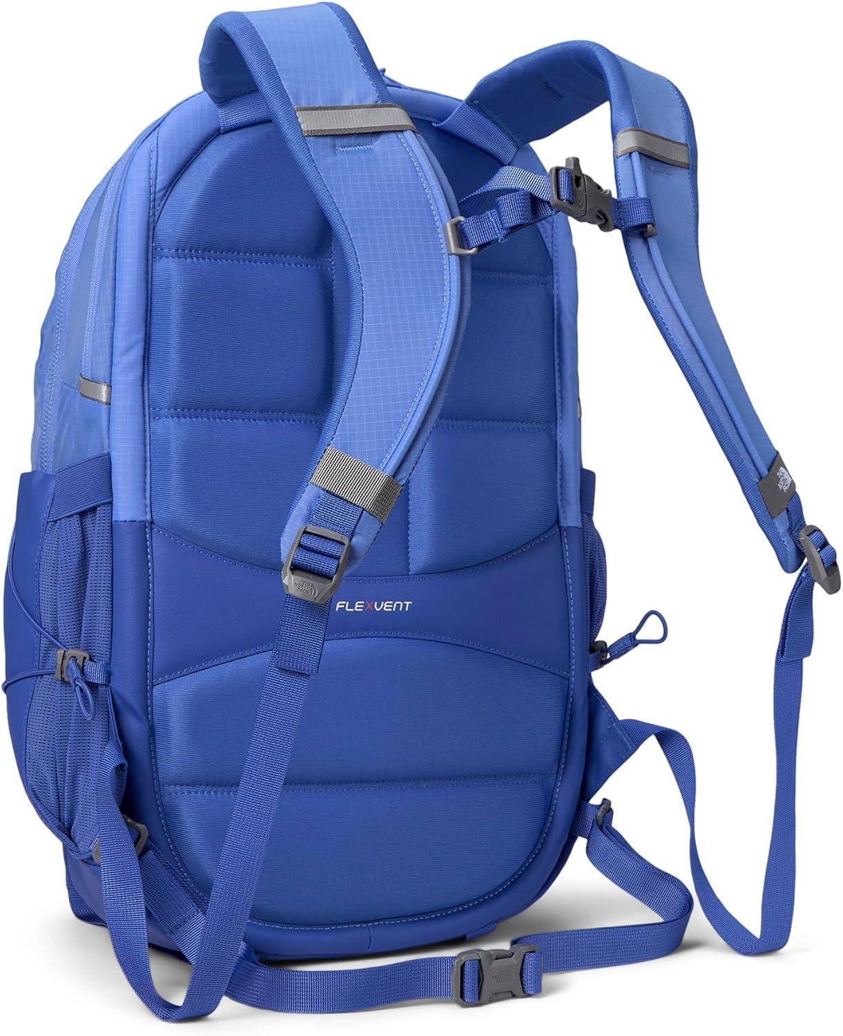 imageThe North Face Womens Borealis Commuter Laptop Backpack Everyday Travel Bag Laptop Sleeve Reflective Details Stone Slab Light HeatherStone Slab One SizeVirtual BlueIndigo Plum