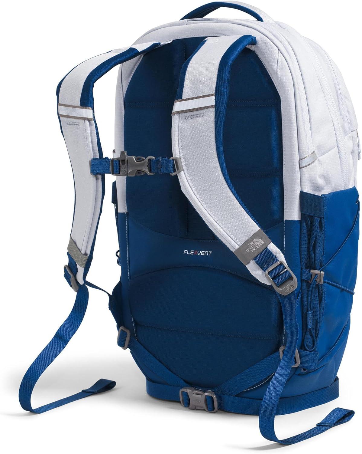 imageThe North Face Womens Borealis Commuter Laptop Backpack Everyday Travel Bag Laptop Sleeve Reflective Details Stone Slab Light HeatherStone Slab One SizeMystic Haze Dark HeatherEstate Blue