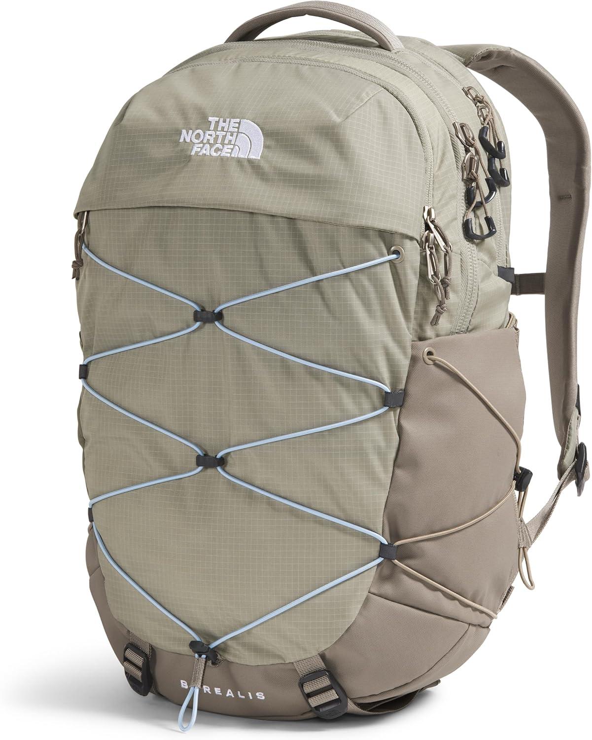 imageThe North Face Womens Borealis Commuter Laptop Backpack Everyday Travel Bag Laptop Sleeve Reflective Details Stone Slab Light HeatherStone Slab One SizeClay GreyCavern Grey