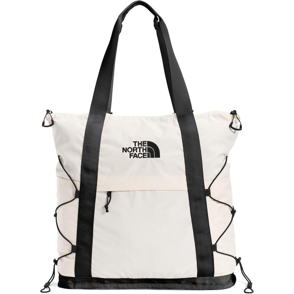 imageTHE NORTH FACE Borealis Tote Bag Over Shoulder amp Backpack Carry Options Water Repellent 16 Laptop SleeveGardenia WhiteTnf Black