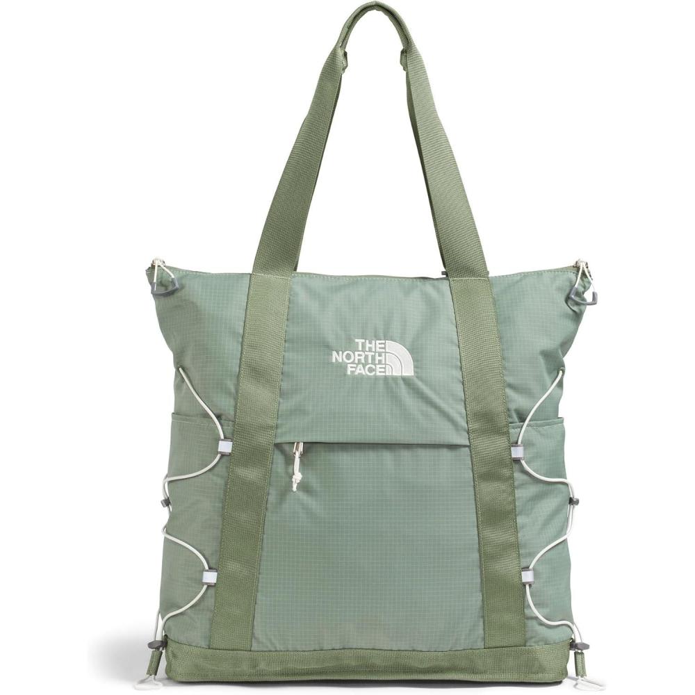 imageTHE NORTH FACE Borealis Tote Bag  Over Shoulder amp Backpack Carry Options Water Repellent 16 Laptop SleeveSlate MossBark Mist