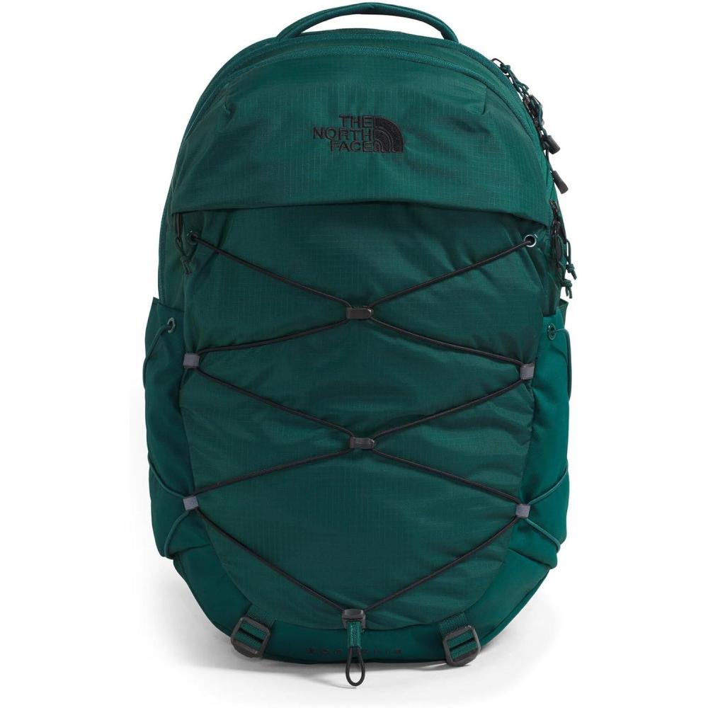 imageThe North Face Womens Borealis Commuter Laptop Backpack Everyday Travel Bag Laptop Sleeve Reflective Details Stone Slab Light HeatherStone Slab One SizeDeep NoriTnf Black