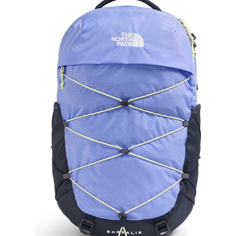 imageThe North Face Womens Borealis Commuter Laptop Backpack  Everyday Travel Bag Laptop Sleeve Reflective Details Stone Slab Light HeatherStone Slab One SizePeriwinkle GlowSummit NavyLemon Mist