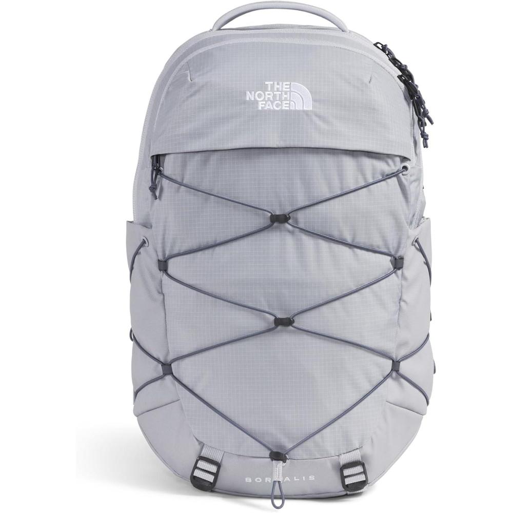 imageThe North Face Womens Borealis Commuter Laptop Backpack Everyday Travel Bag Laptop Sleeve Reflective Details Stone Slab Light HeatherStone Slab One SizeBlue FlaxTwilight Galaxy