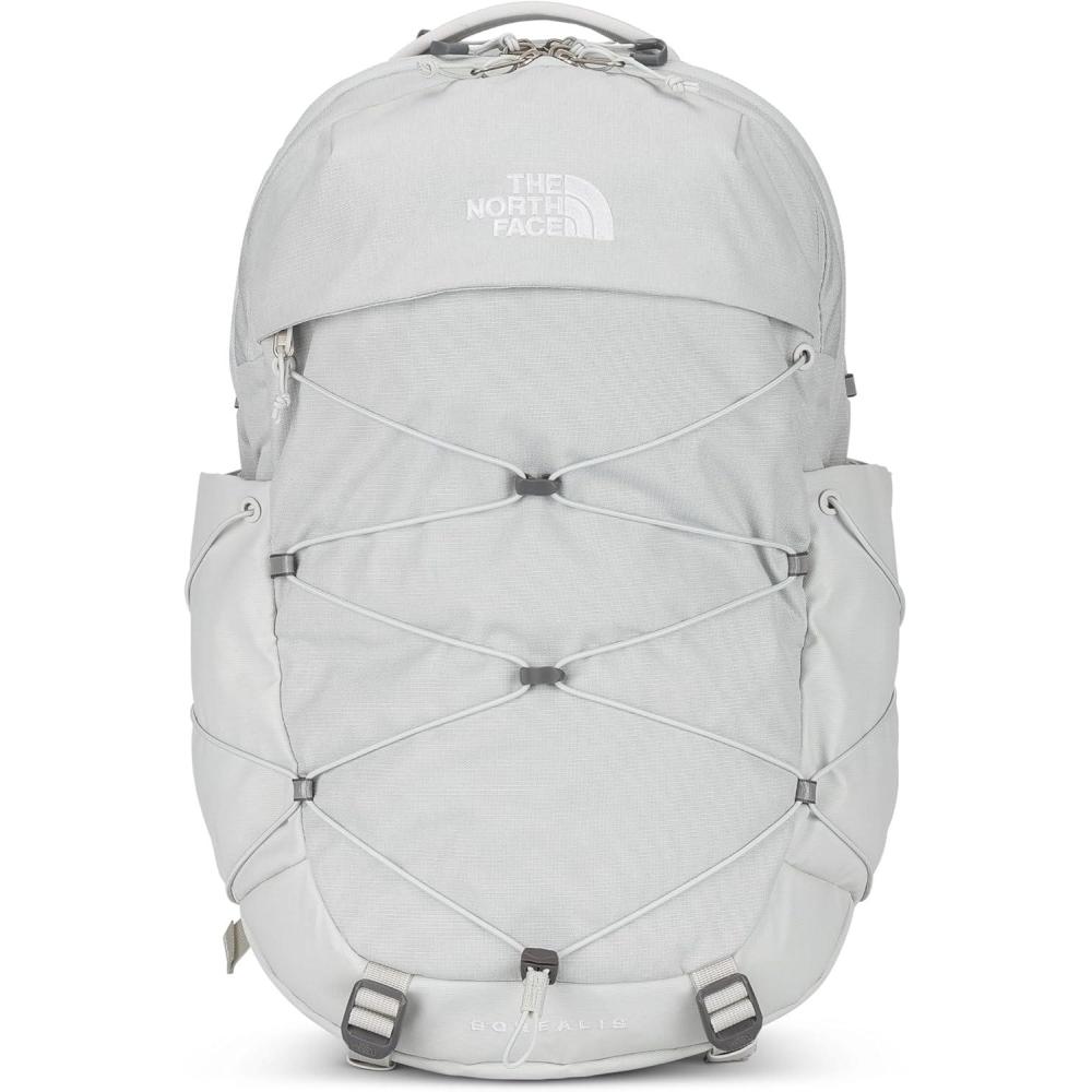 imageThe North Face Womens Borealis Commuter Laptop Backpack  Everyday Travel Bag Laptop Sleeve Reflective Details Stone Slab Light HeatherStone Slab One SizeTin Grey Dark Heather